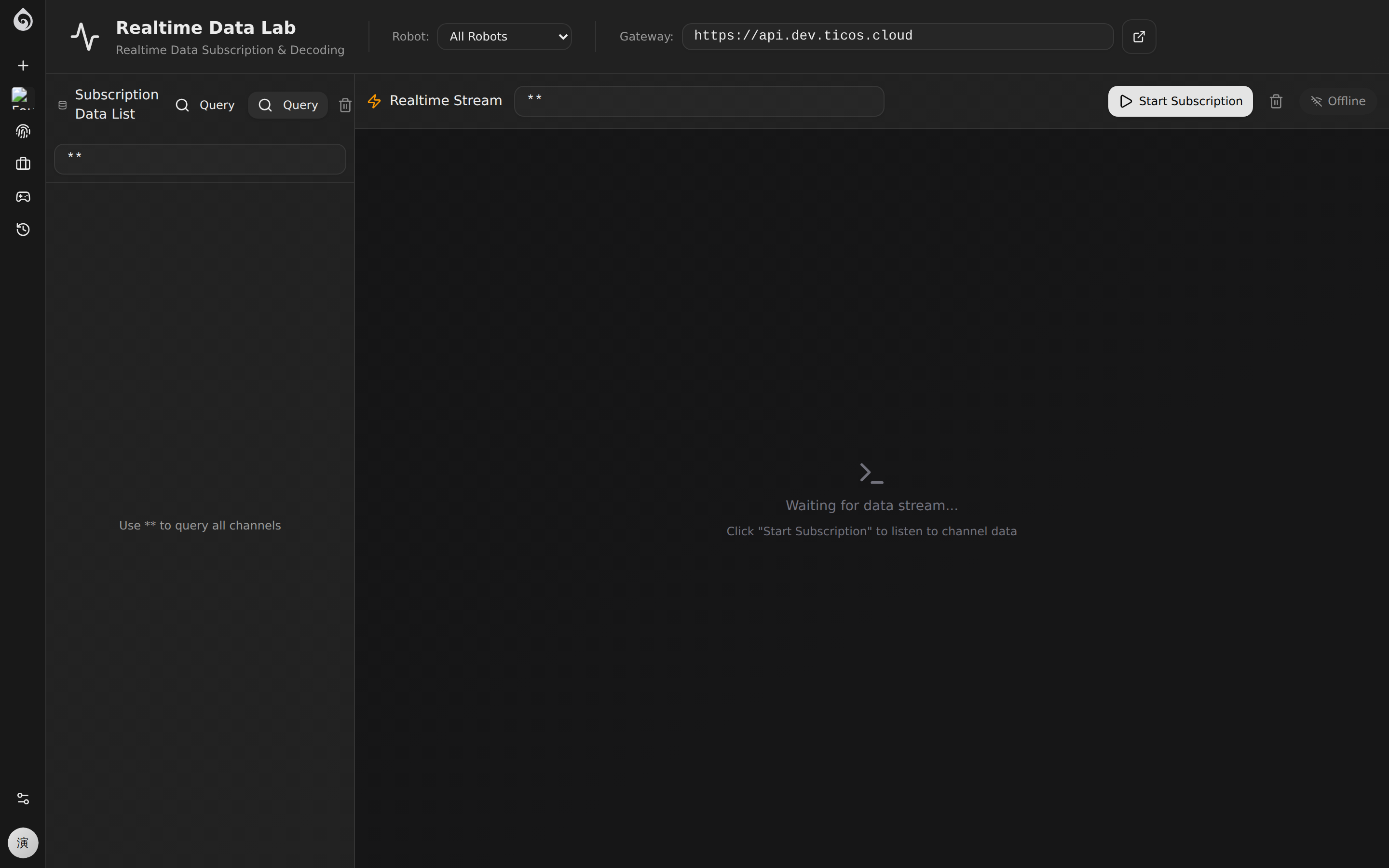 Real-time Debugging Interface